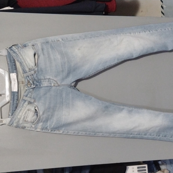 IRO Skinny Distressed Light Blue Jeans - Size 26 - Picture 1 of 13